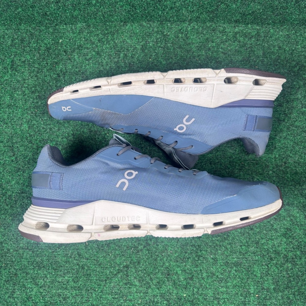 On Cloudtilt Mens Running Shoes Blue White CloudTec Sneakers 26.97876 Size 11.5